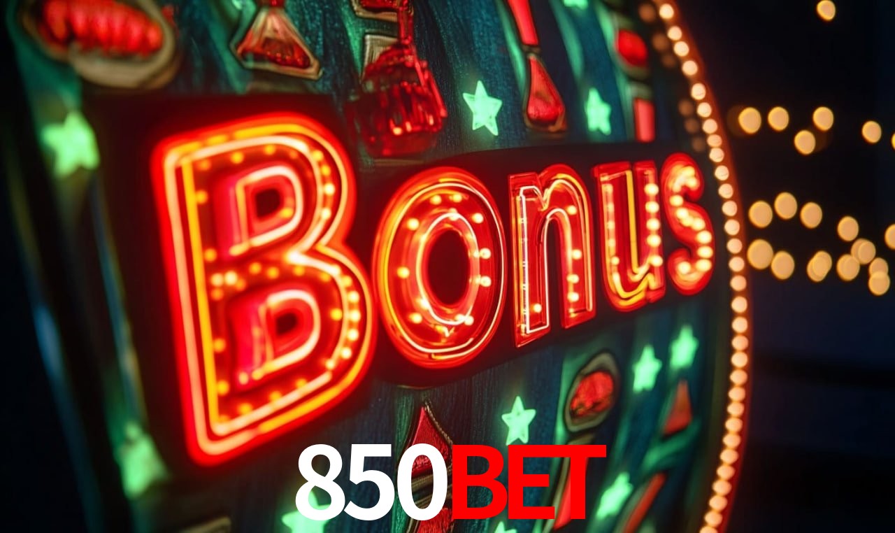 Bônus de Boas-vindas 850bet